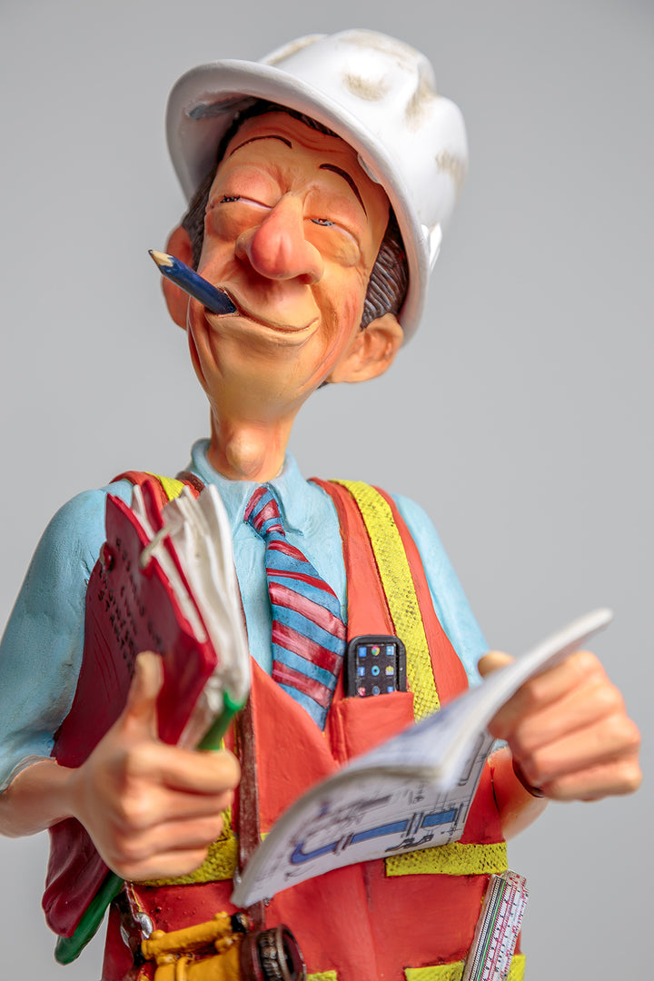 Guillermo Forchino - Comic Art Figurine - "The Supervisor" - Buchan's Kerrisdale Stationery