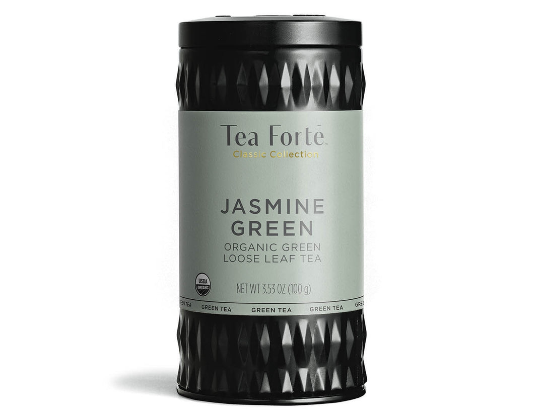 TEA FORTE - JASMINE GREEN TEA LOOSE LEAF TEA CANISTERS - Buchan's Kerrisdale Stationery