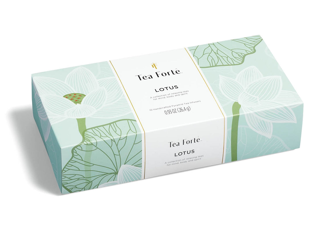 TEA FORTE - Petite Presentation Box Lotus - Buchan's Kerrisdale Stationery