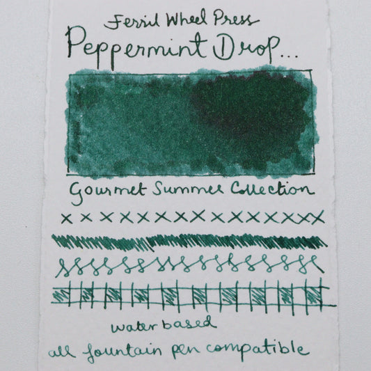 FERRIS WHEEL PRESS - Fountain Pen Ink 85 ml - "Peppermint Drop" - Buchan's Kerrisdale Stationery