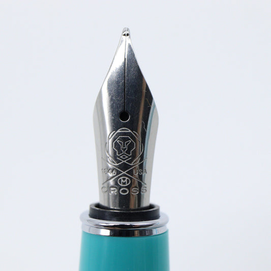 CROSS - 'Bailey Light' Resin Fountain Pen - Teal - Buchan's Kerrisdale Stationery