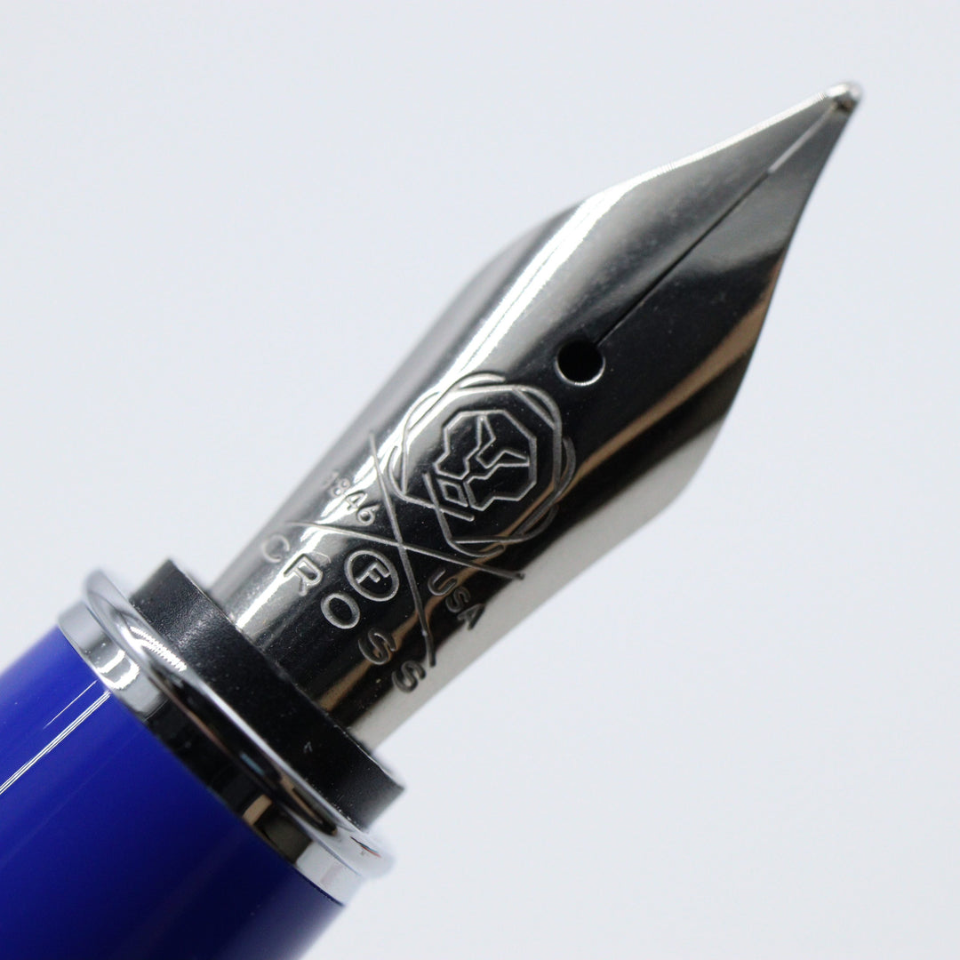 CROSS – ‘Bailey Light’ Resin Fountain Pen – Blue - Buchan's Kerrisdale Stationery