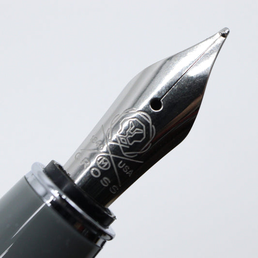 CROSS – Bailey Light™ Resin Fountain Pen – Grey - Buchan's Kerrisdale Stationery