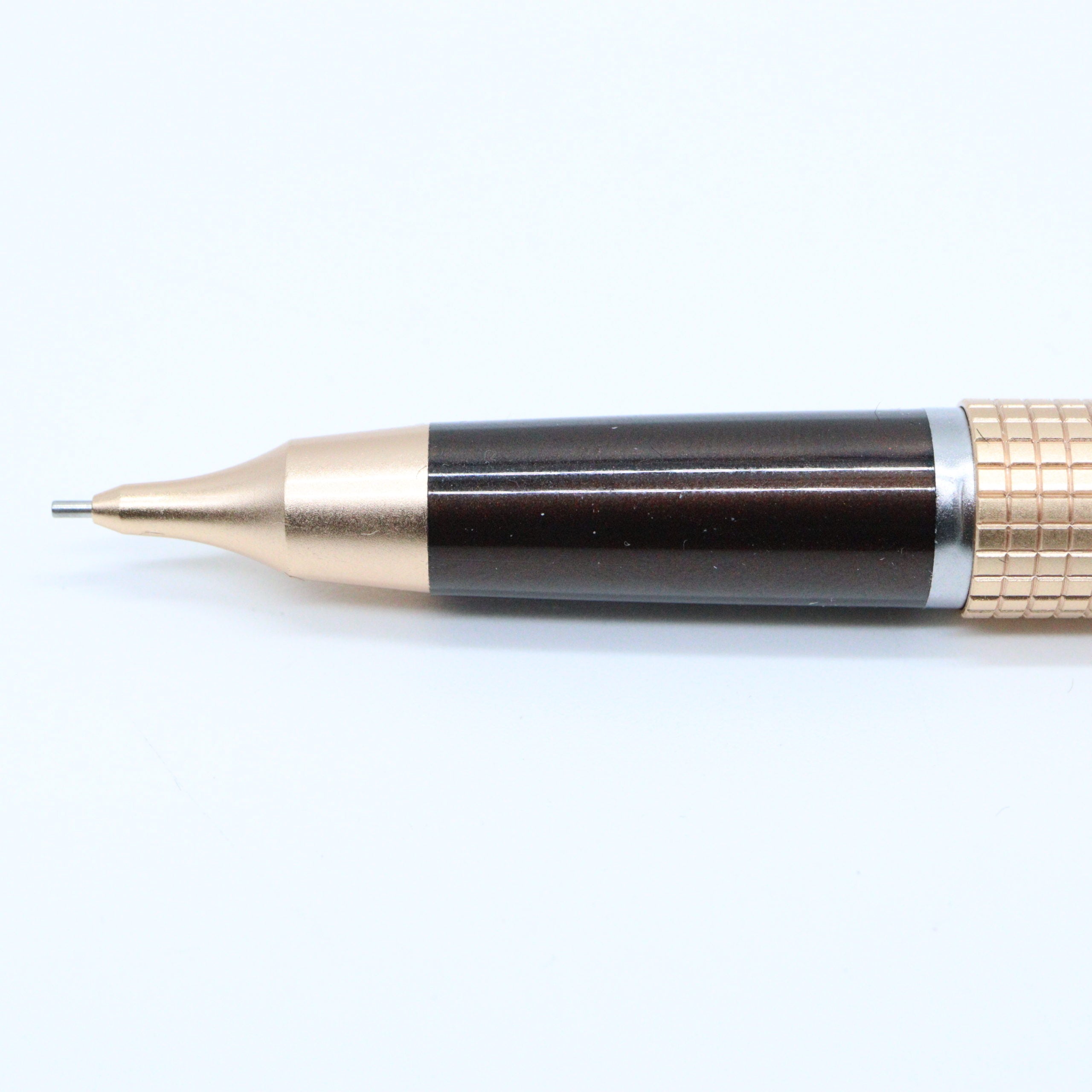 PENTEL - Sharp Kerry Mechanical Pencil Limited Edition 50th Anniversary -  0.5mm Brown with Rose Gold Accents