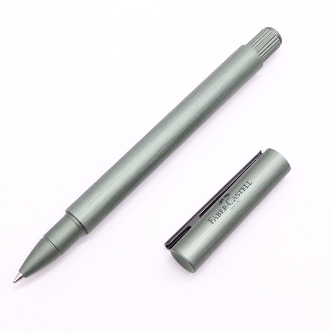 Faber-Castel - NEO Slim Rollerball Pen with Gift Box Case - Olive Green - Buchan's Kerrisdale Stationery