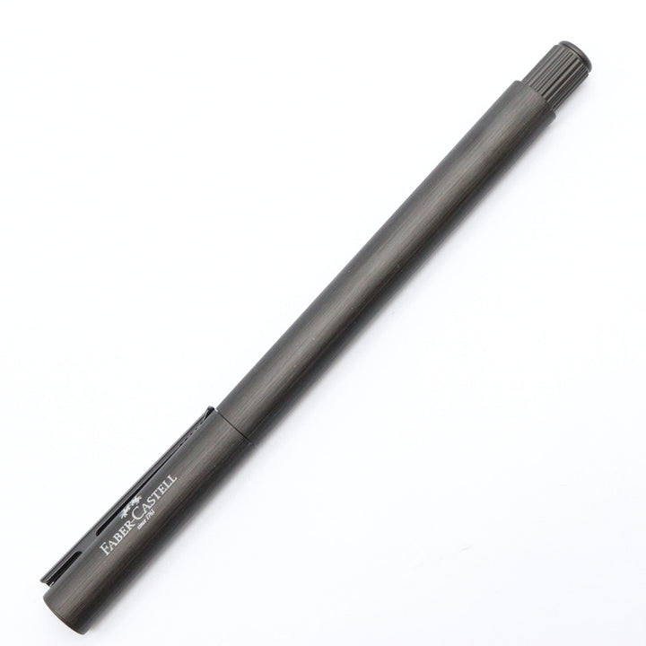 Faber-Castel – NEO Slim Rollerball Pen with Gift Box Case – Gun Metal Black - Buchan's Kerrisdale Stationery
