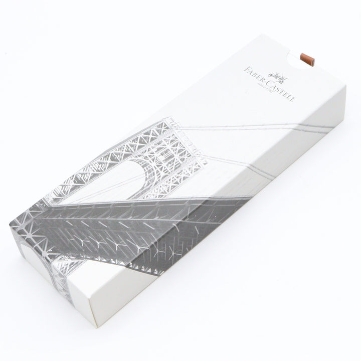 Faber-Castel – NEO Slim Ballpoint Pen with Gift Box Case – Gun Metal Black - Buchan's Kerrisdale Stationery