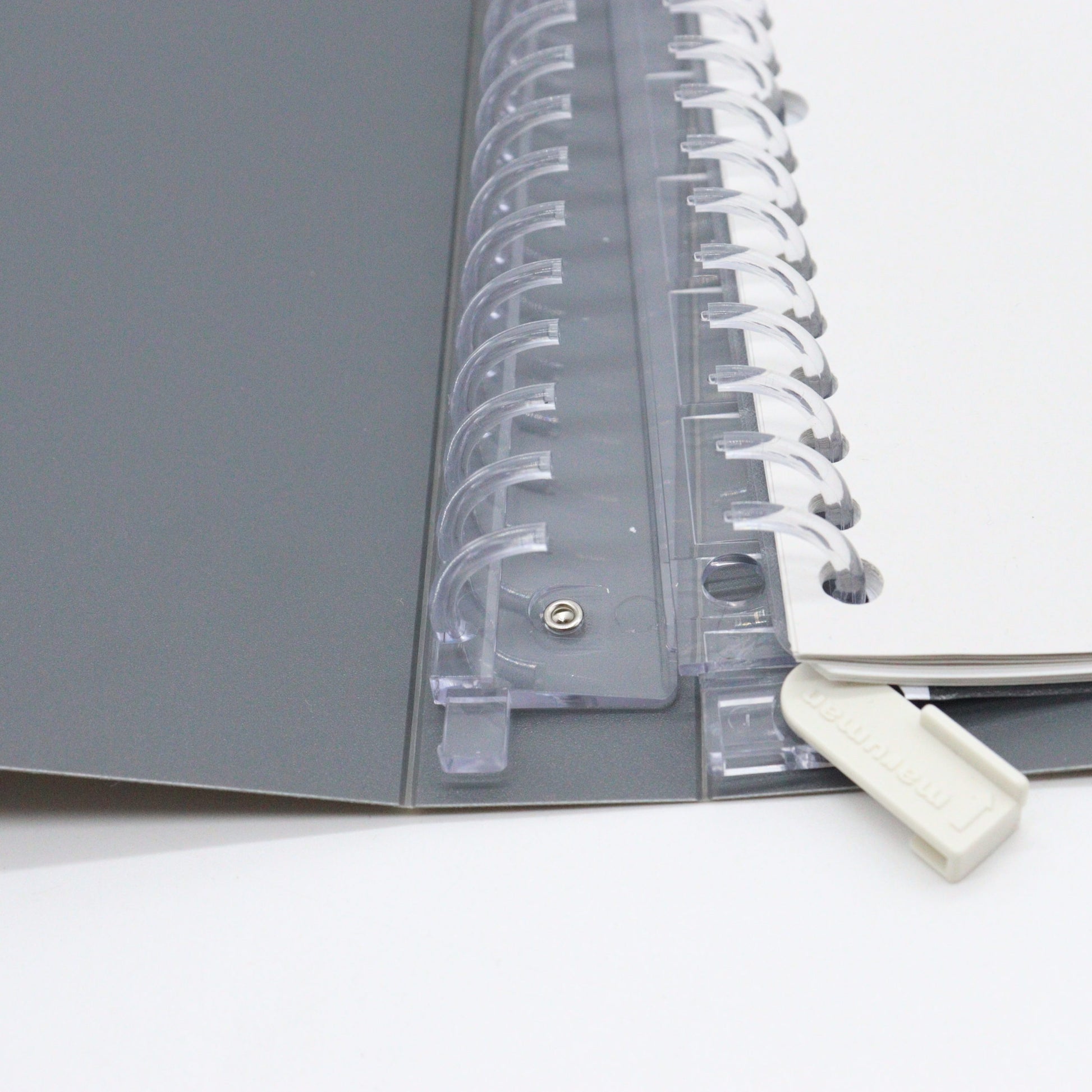 MARUMAN - B5 Notebook Binder with 5 Subject File Folders - Grey Cover - Buchan's Kerrisdale Stationery