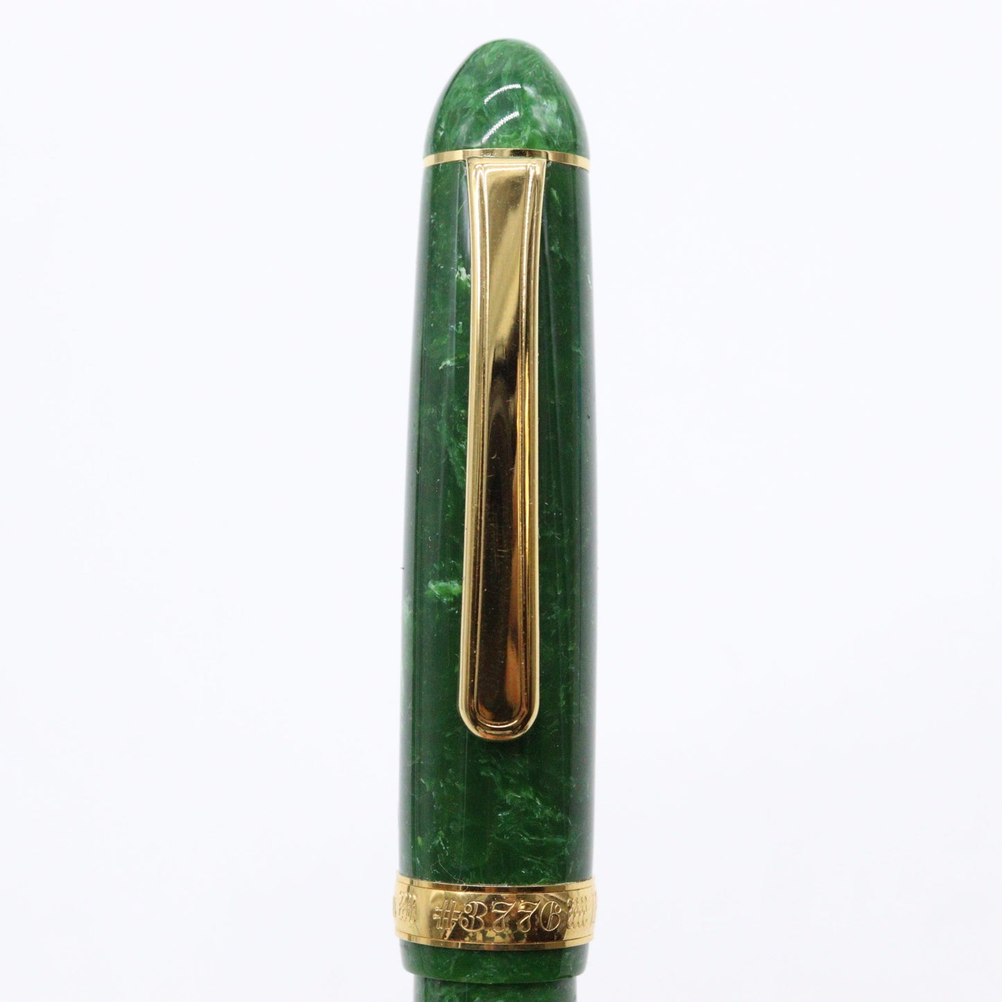 PLATINUM – #3776 Celluloid Fountain Pen with 14K Gold Nib – Jade - Buchan's Kerrisdale Stationery