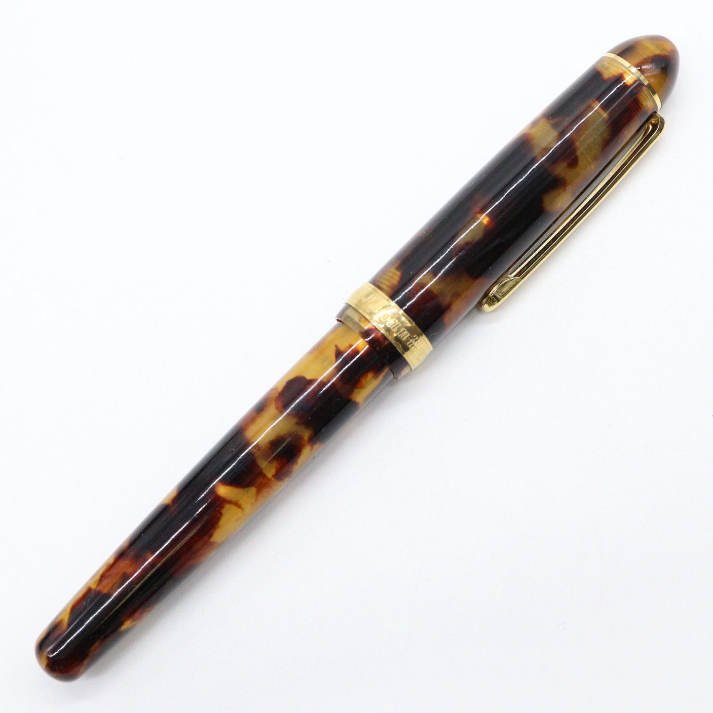 PLATINUM – #3776 Celluloid Fountain Pen 14K Gold – Tortoise - Buchan's Kerrisdale Stationery