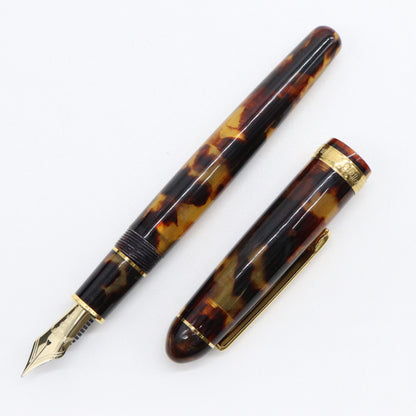 PLATINUM – #3776 Celluloid Fountain Pen 14K Gold – Tortoise - Buchan's Kerrisdale Stationery