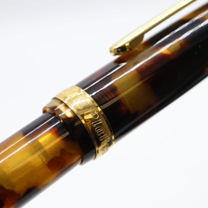 PLATINUM – #3776 Celluloid Fountain Pen 14K Gold – Tortoise - Buchan's Kerrisdale Stationery