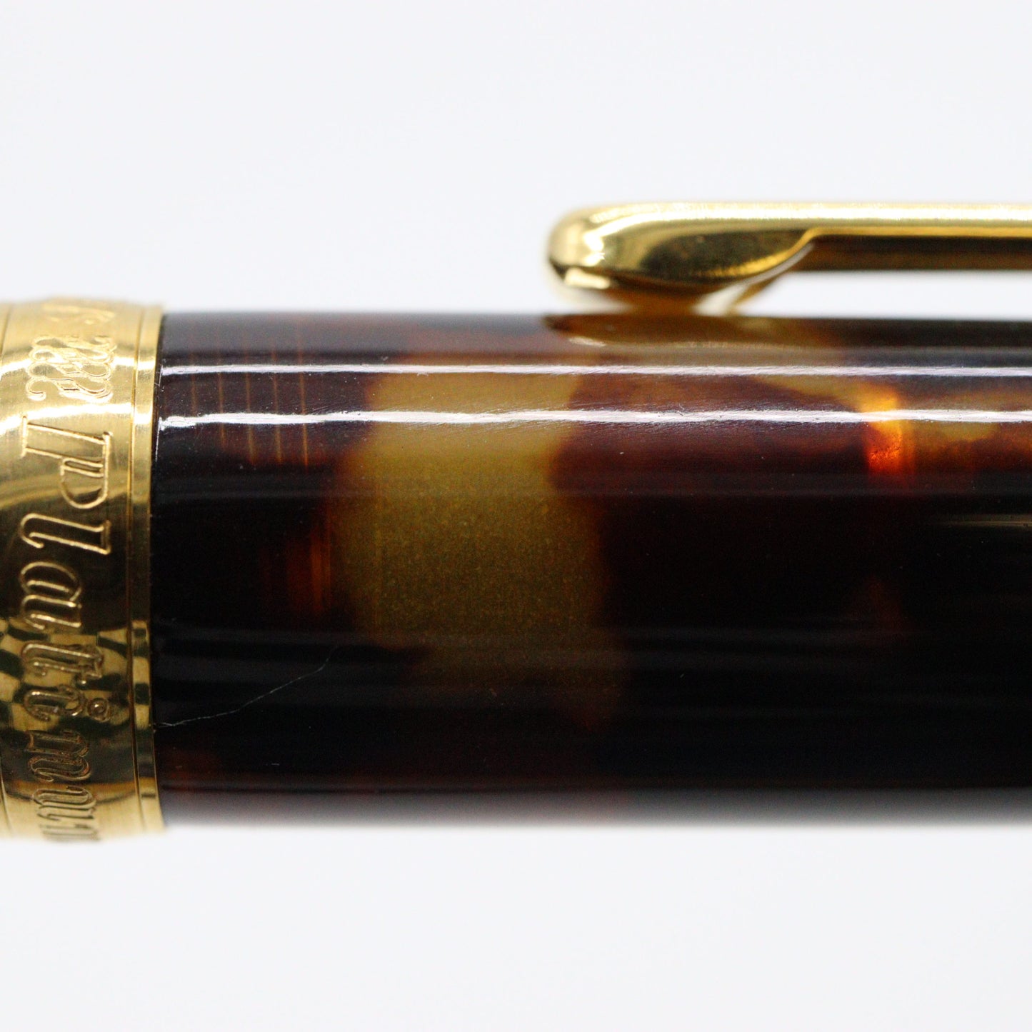 PLATINUM – #3776 Celluloid Fountain Pen 14K Gold – Tortoise - Buchan's Kerrisdale Stationery