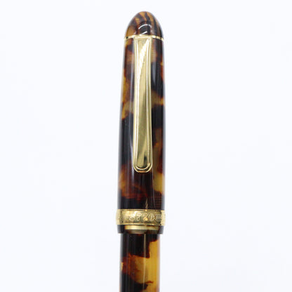 PLATINUM – #3776 Celluloid Fountain Pen 14K Gold – Tortoise - Buchan's Kerrisdale Stationery