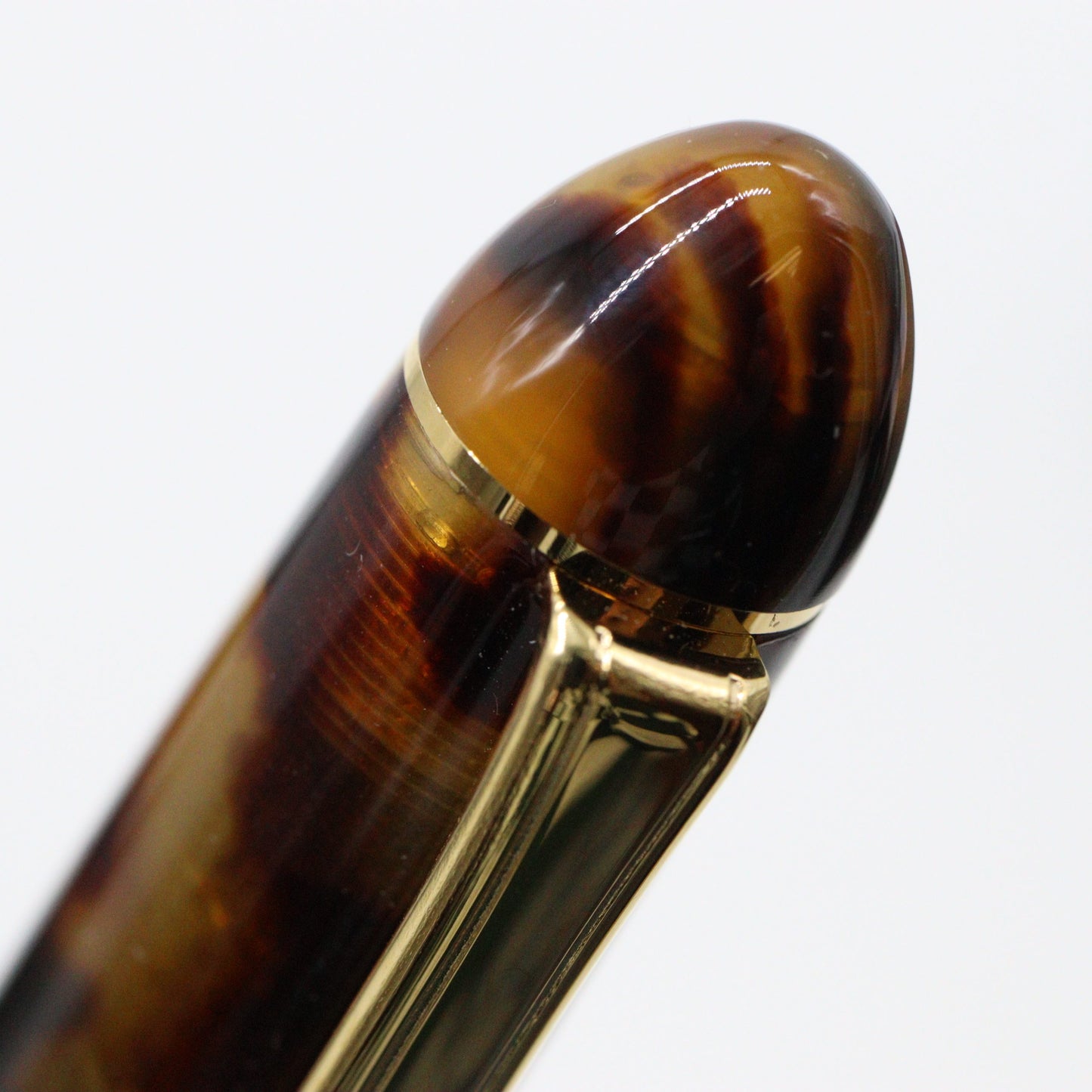 PLATINUM – #3776 Celluloid Fountain Pen 14K Gold – Tortoise - Buchan's Kerrisdale Stationery