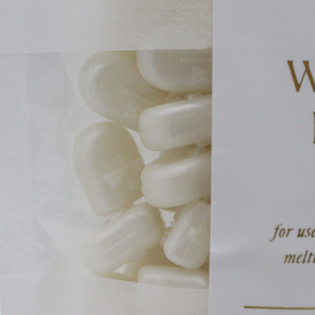 WRITTEN WORD – Wax Beads to Make Wax Seals – Glistening Pearl White - Buchan's Kerrisdale Stationery