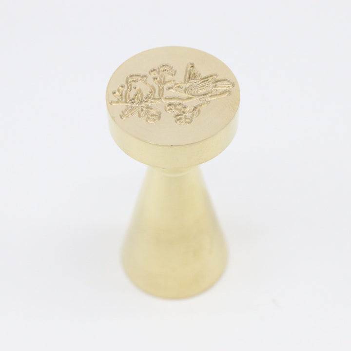 WRITTEN WORD - Wax Seal Set - Brass Stamp to Make Wax Seals - 'Birds' - Buchan's Kerrisdale Stationery