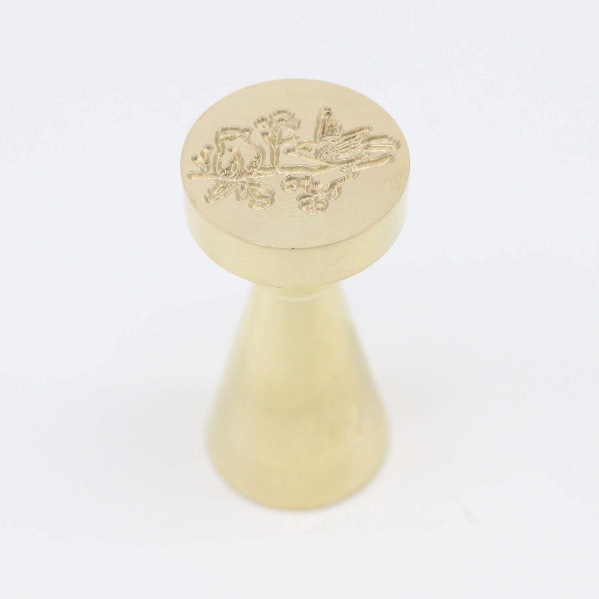 WRITTEN WORD - Wax Seal Set - Brass Stamp to Make Wax Seals - 'Birds' - Buchan's Kerrisdale Stationery