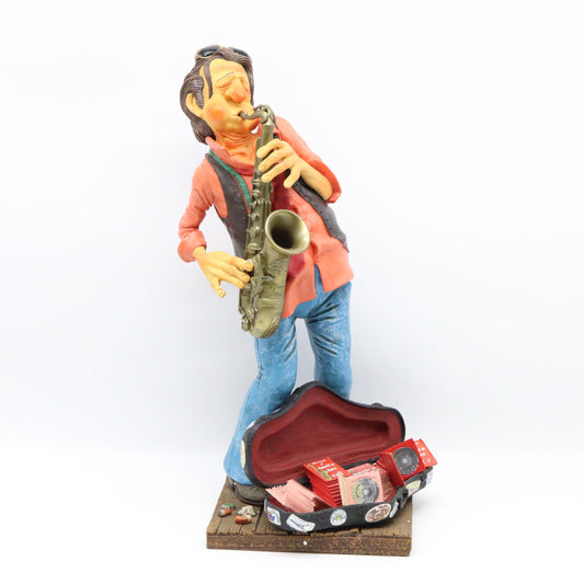 Guillermo Forchino – Comic Art Figurine – “The Saxophone Player” - Buchan's Kerrisdale Stationery