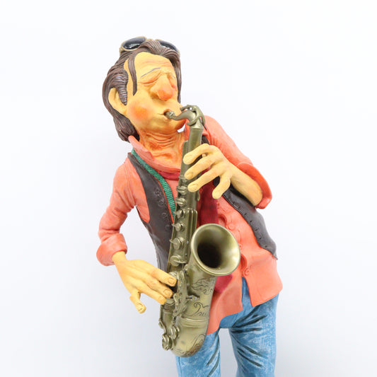 Guillermo Forchino – Comic Art Figurine – “The Saxophone Player” - Buchan's Kerrisdale Stationery