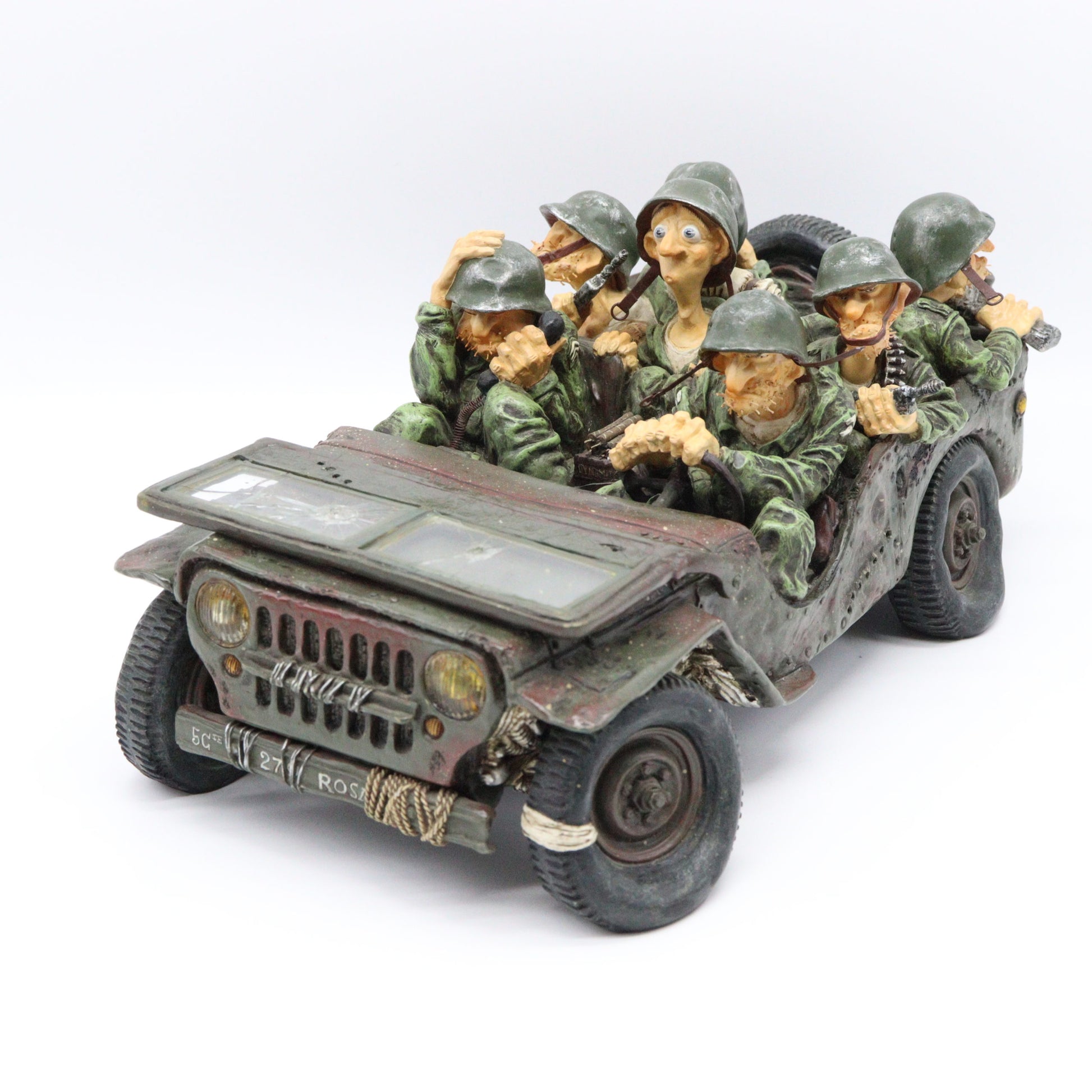 Guillermo Forchino – Comic Art Figurine – “Tour of Duty" - Buchan's Kerrisdale Stationery