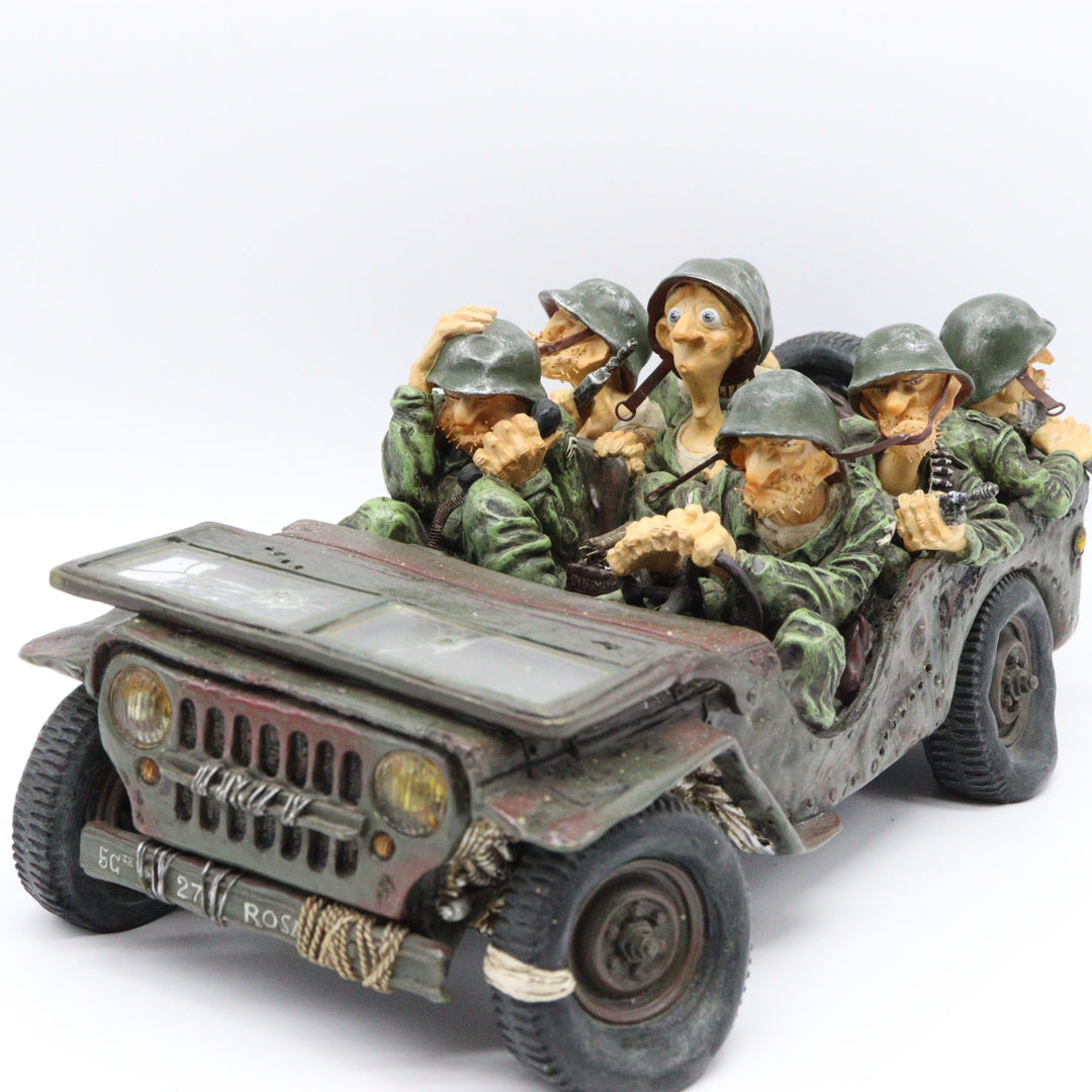 Guillermo Forchino – Comic Art Figurine – “Tour of Duty" - Buchan's Kerrisdale Stationery