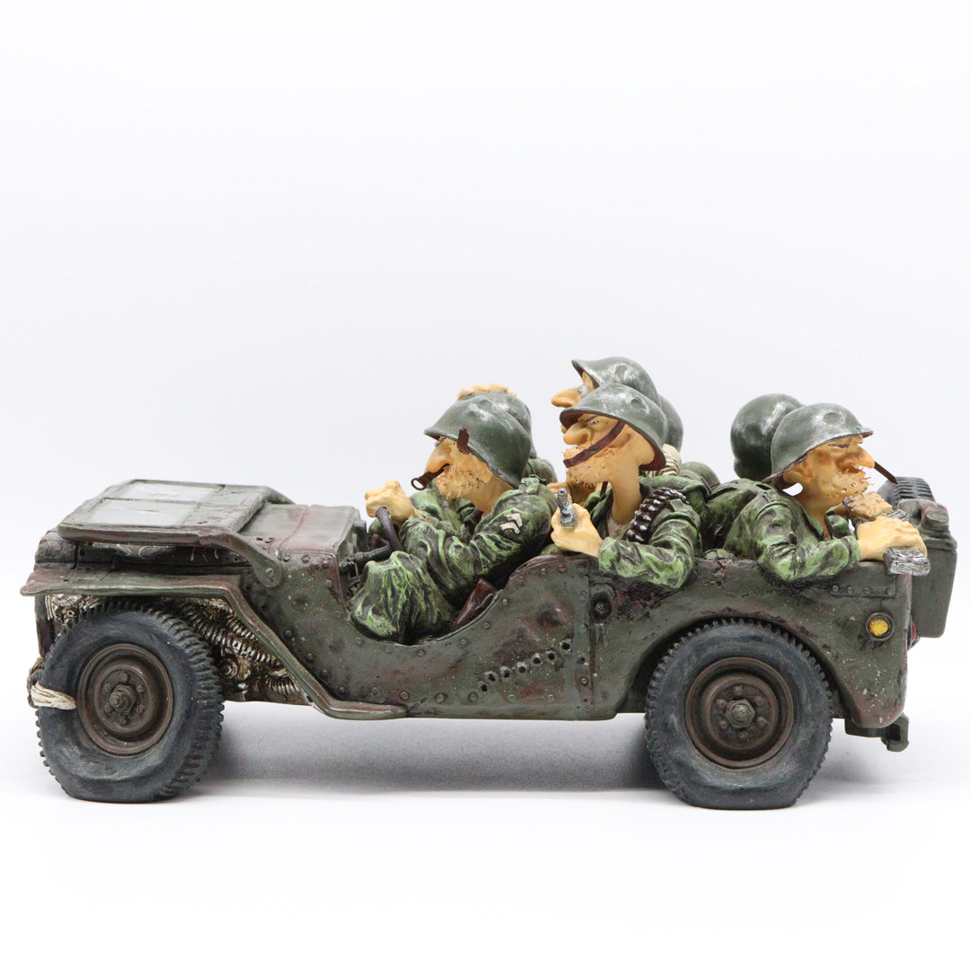 Guillermo Forchino – Comic Art Figurine – “Tour of Duty" - Buchan's Kerrisdale Stationery