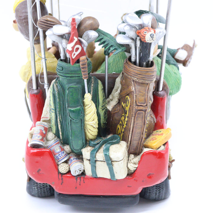 Guillermo Forchino – Comic Art Figurine – “The Next Hole" - Red - Buchan's Kerrisdale Stationery