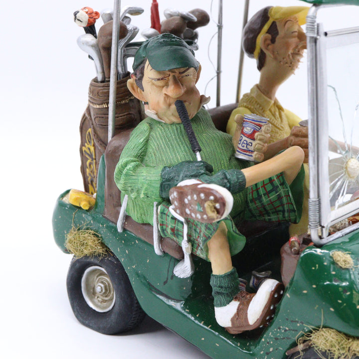 Guillermo Forchino – Comic Art Figurine – “The Next Hole" - Green - Buchan's Kerrisdale Stationery