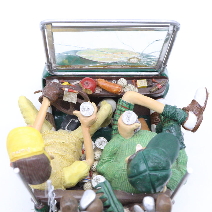 Guillermo Forchino – Comic Art Figurine – “The Next Hole" - Green - Buchan's Kerrisdale Stationery