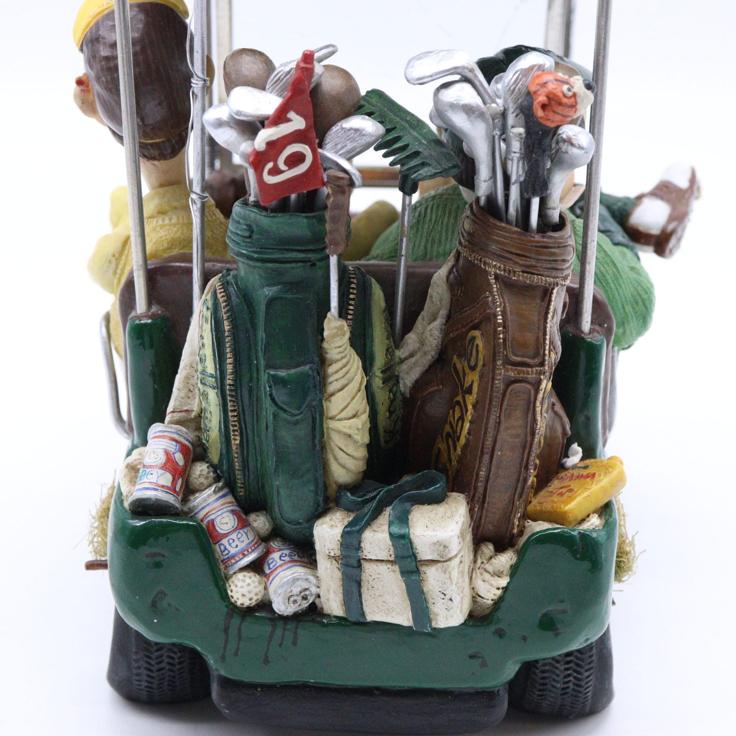 Guillermo Forchino – Comic Art Figurine – “The Next Hole" - Green - Buchan's Kerrisdale Stationery