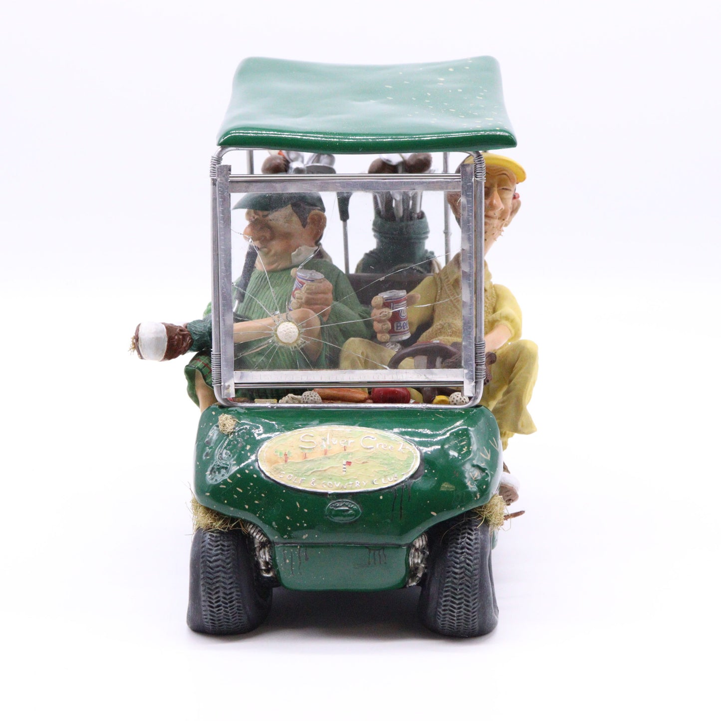 Guillermo Forchino – Comic Art Figurine – “The Next Hole" - Green - Buchan's Kerrisdale Stationery