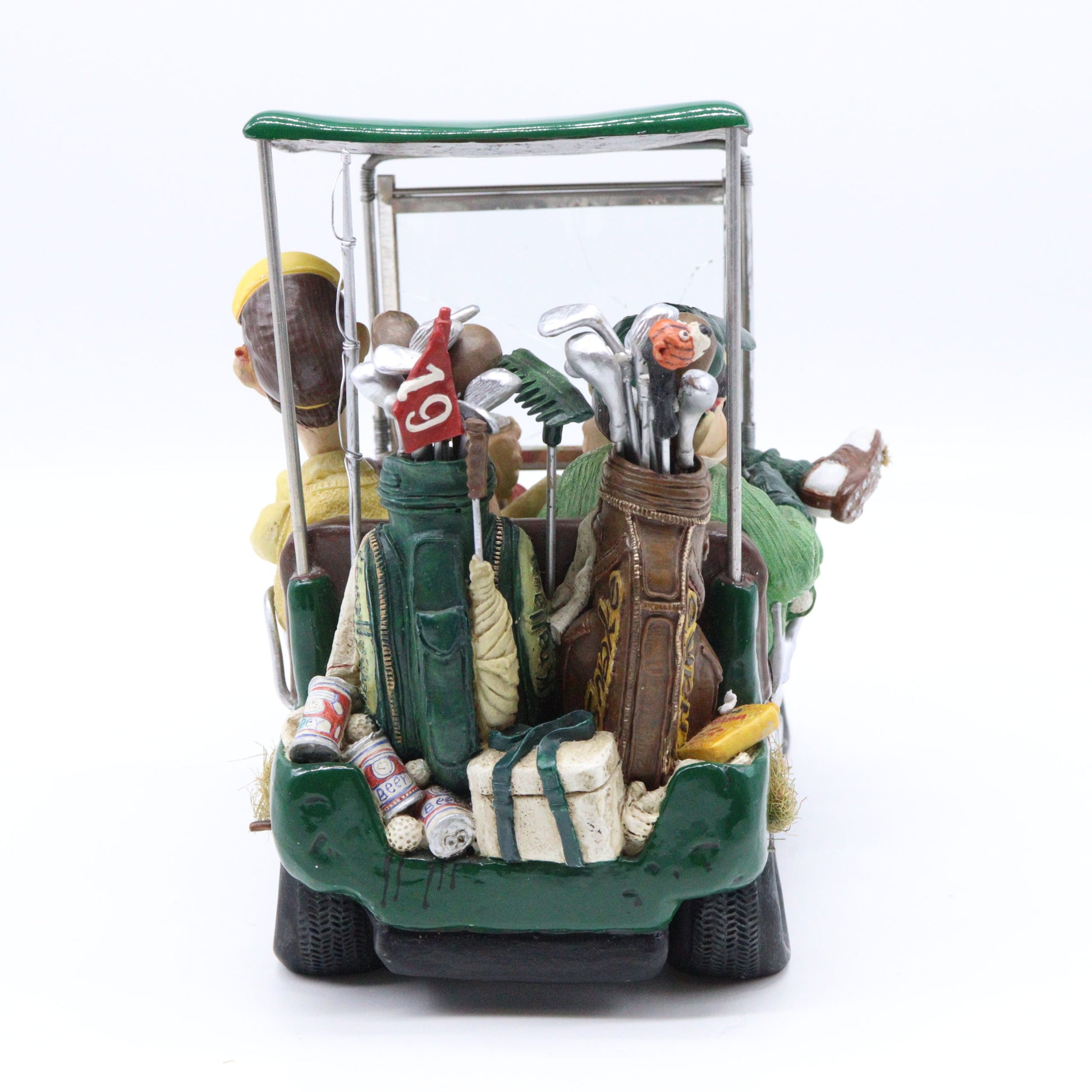 Guillermo Forchino – Comic Art Figurine – “The Next Hole" - Green - Buchan's Kerrisdale Stationery