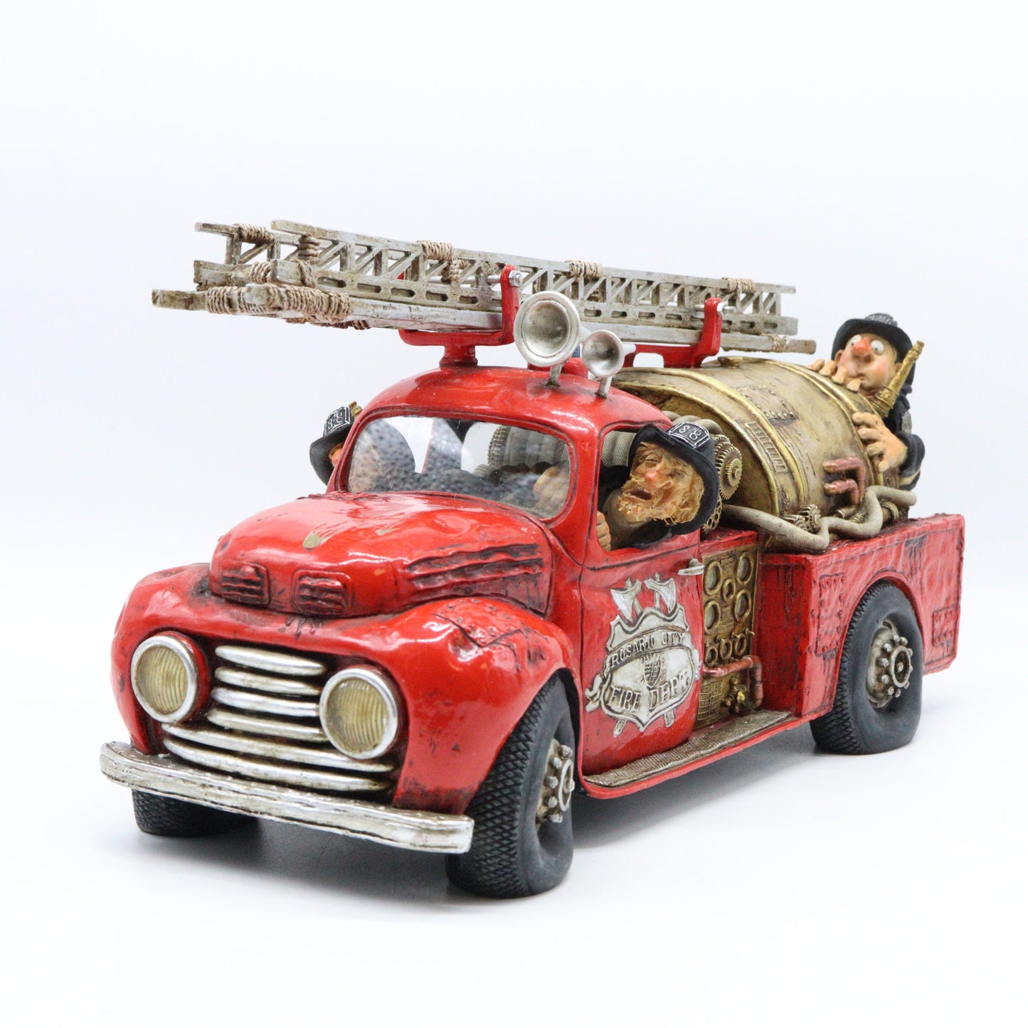 Guillermo Forchino – Comic Art Figurine – “The Fire Engine” - Buchan's Kerrisdale Stationery