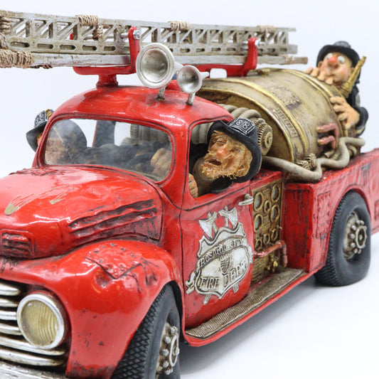 Guillermo Forchino – Comic Art Figurine – “The Fire Engine” - Buchan's Kerrisdale Stationery