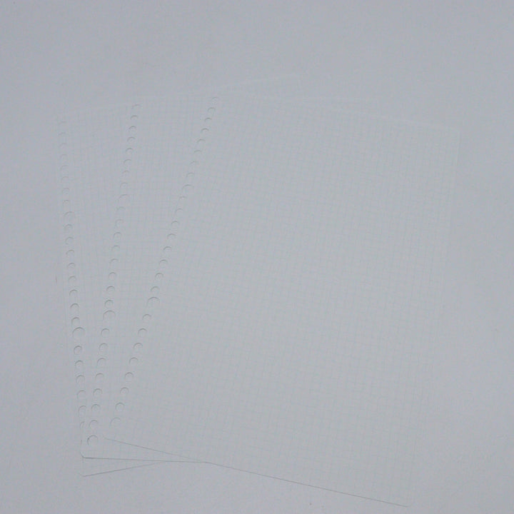 Maruman - B5 Grid Loose Leaf - 5mm, 26 Holes, 100 Sheets. - Buchan's Kerrisdale Stationery