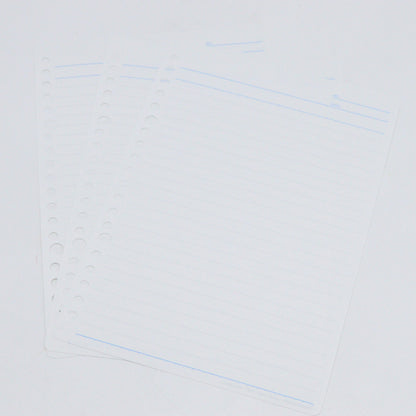 Maruman - A5 Ruled Loose Leaf - 7mm, 20 Holes, 100 Sheets. - Buchan's Kerrisdale Stationery