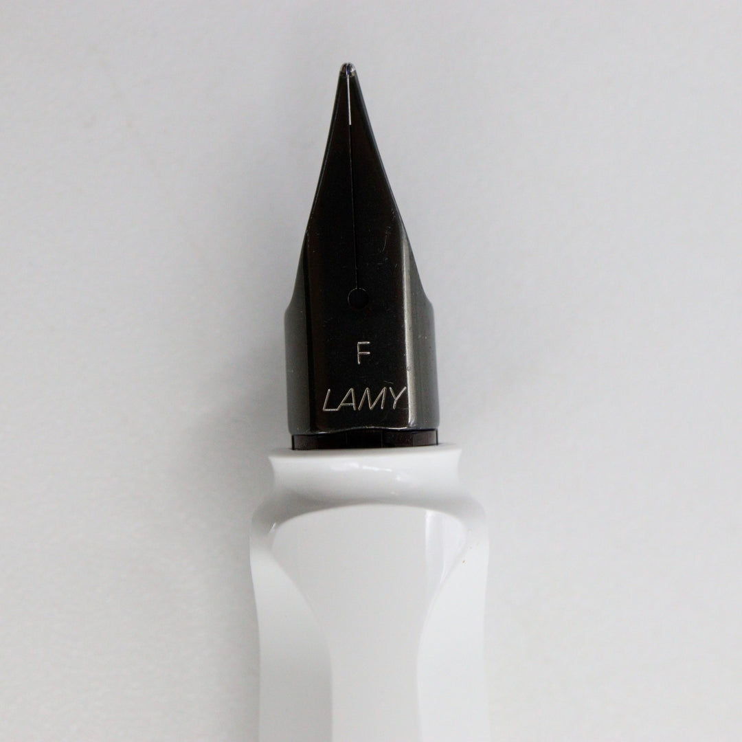 LAMY Safari White with Black Clip - Fountain Pen - 2022 Special Edition - Buchan's Kerrisdale Stationery