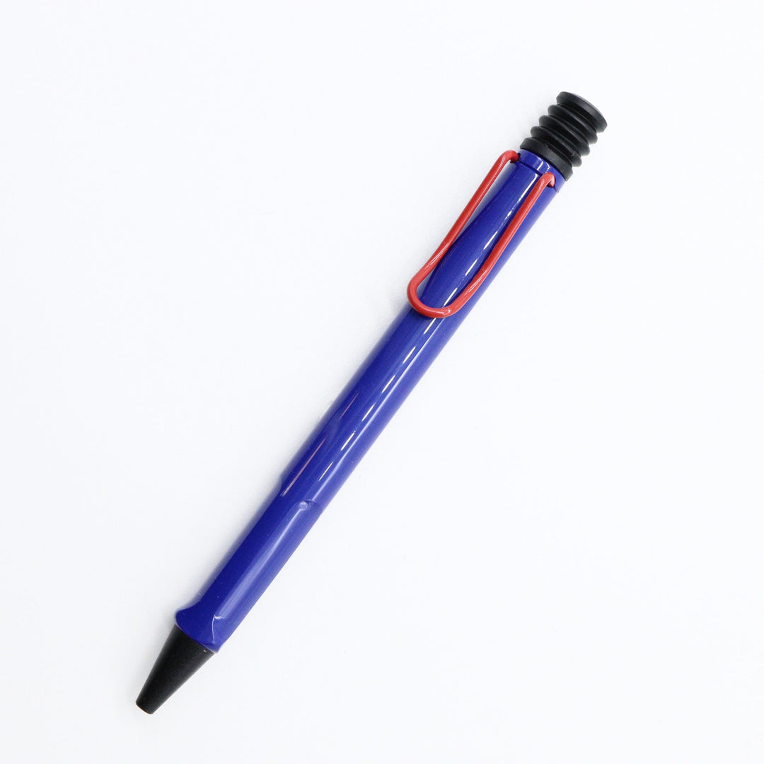 LAMY - Safari 2022 Special Edition Ballpoint pen - Blue with Red Clip - Buchan's Kerrisdale Stationery