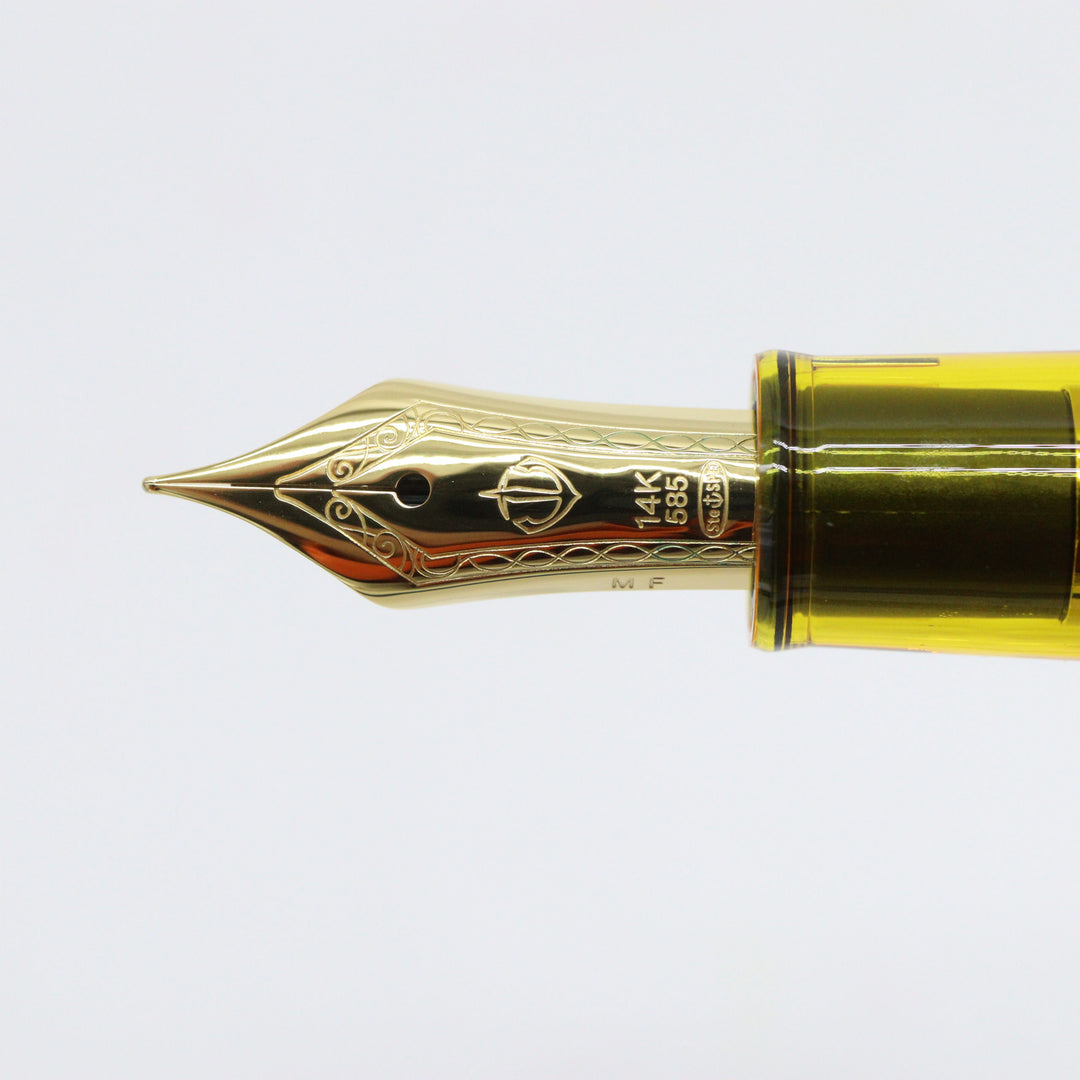 SAILOR PEN - LIMITED EDITION PROFESSIONAL GEAR Slim 14k Gold Nib - MANYO Fountain Pen Set - Nuts (Shirakashi-Yamabuki) - Buchan's Kerrisdale Stationery