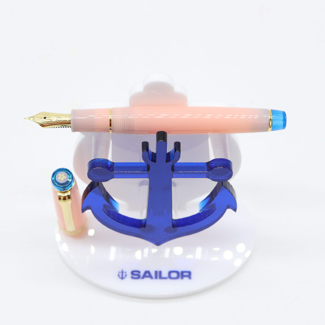 SAILOR PEN - LIMITED EDITION PROFESSIONAL GEAR Slim 14k Gold Nib - MANYO Fountain Pen Set - Cherry Blossoms (Sakura-Konagi) - Buchan's Kerrisdale Stationery