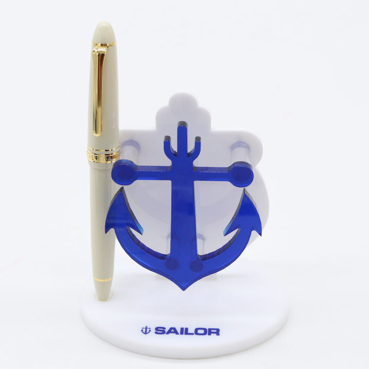 SAILOR PEN - 1911S Fountain Pen - 14K Gold Nib - Ivory and Gold Trim (Meidium Nib) - Buchan's Kerrisdale Stationery