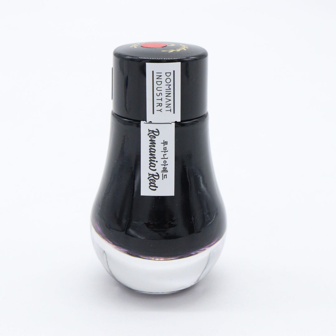 DOMINANT INDUSTRY – STANDARD SERIES – Bottled Fountain Pen Ink (25ml) – No.101 Romania Red - Buchan's Kerrisdale Stationery