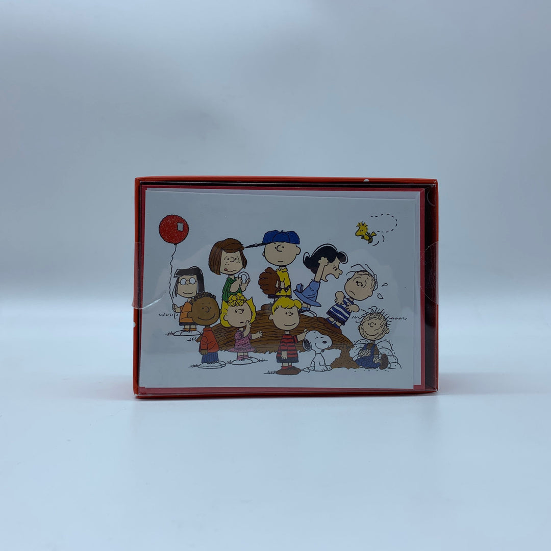 GRAPHIQUE DE FRANCE - La Petite Press - Peanuts Gang Boxed Card - Buchan's Kerrisdale Stationery
