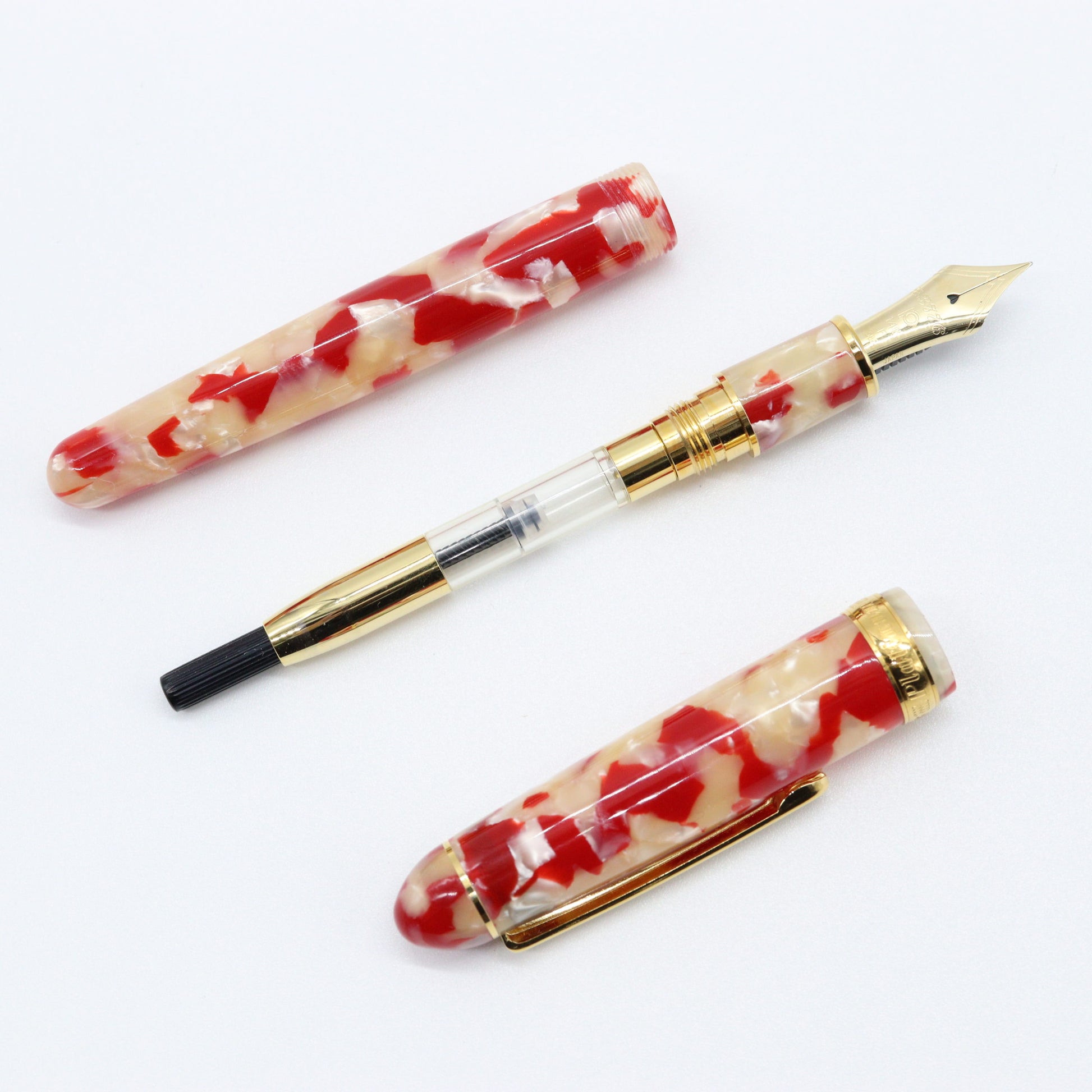 PLATINUM - #3776 Celluloid Fountain Pen - Kingyo (Koi) - Buchan's Kerrisdale Stationery