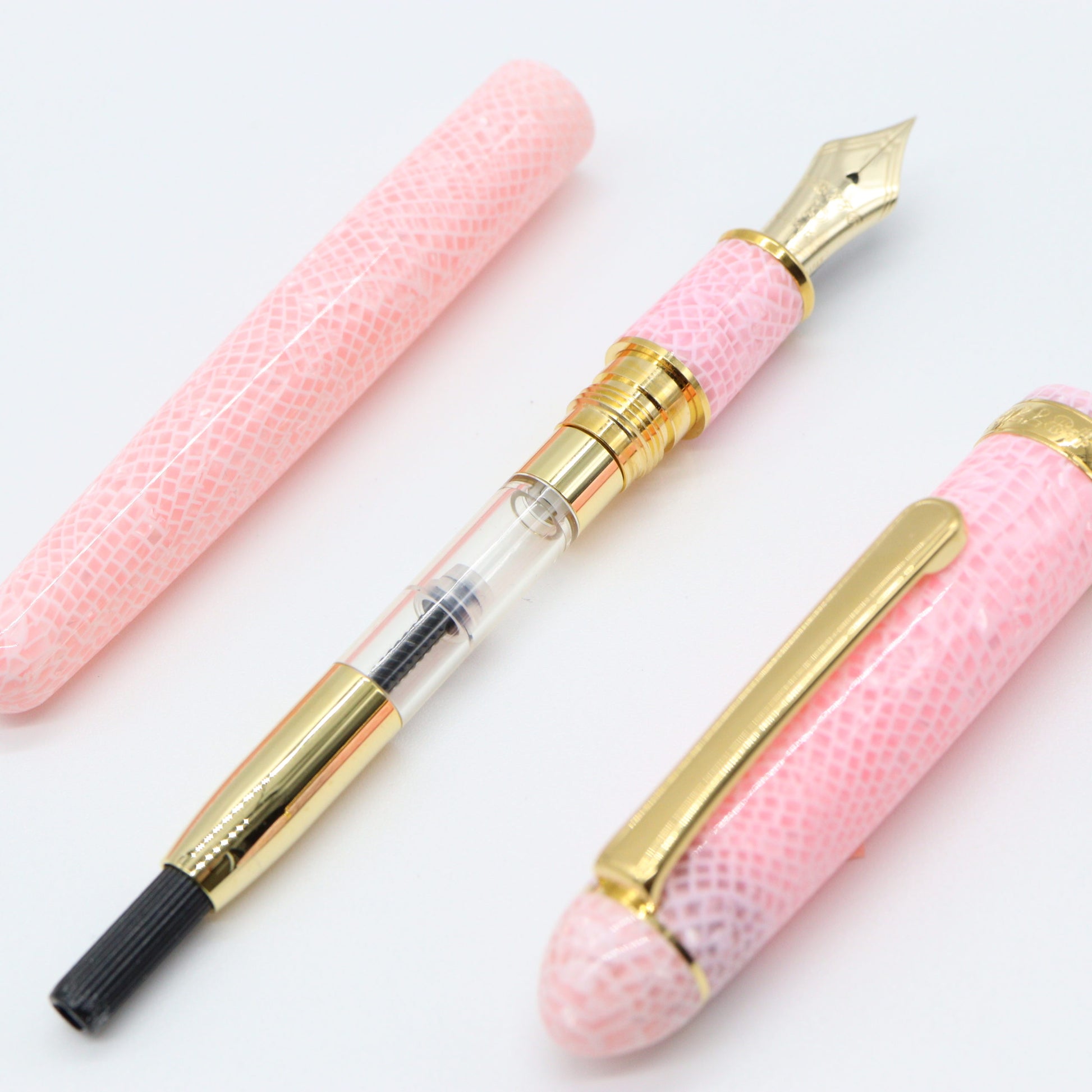 PLATINUM - #3776 Celluloid Fountain Pen - Sakura (Cherry Blossom) - Buchan's Kerrisdale Stationery