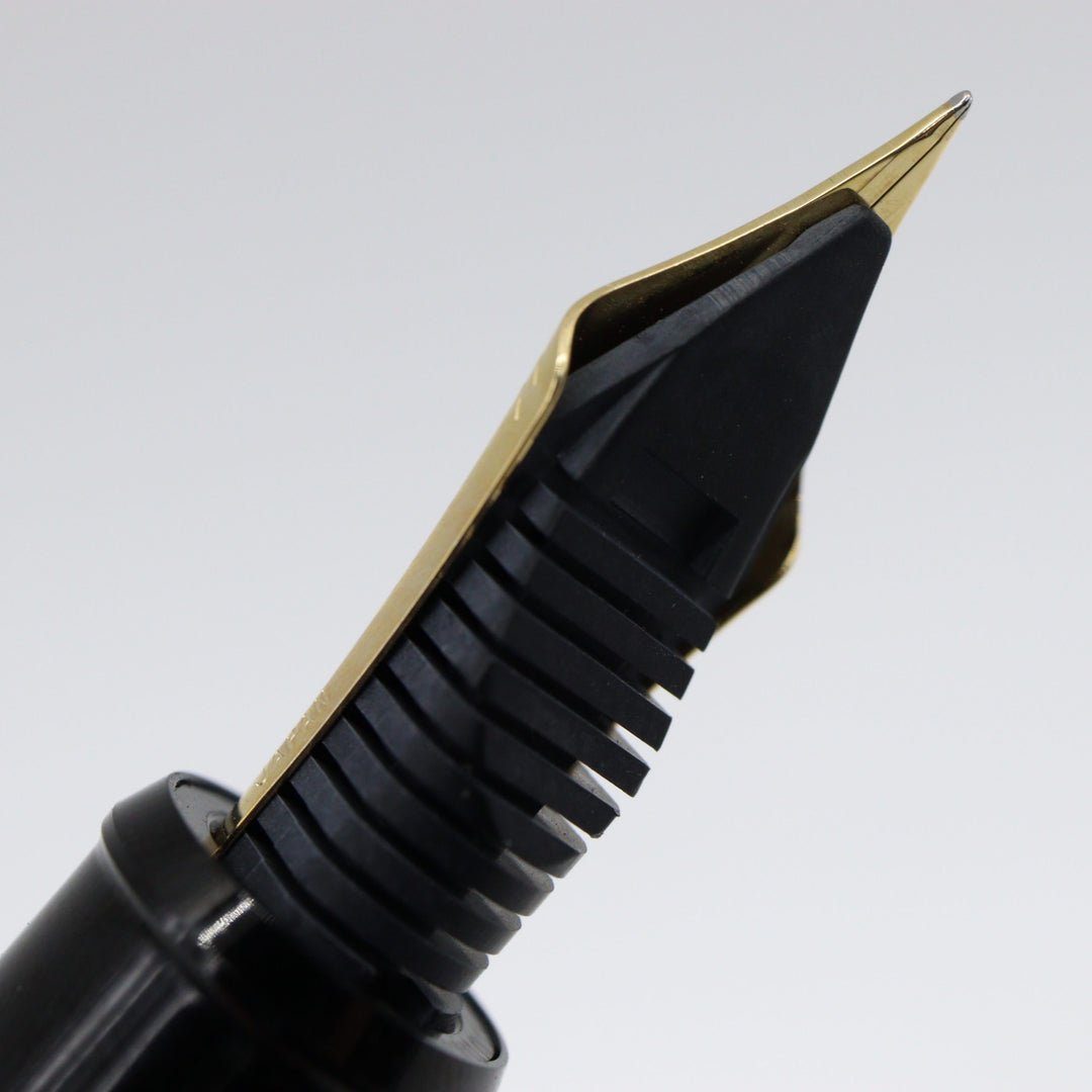 PLATINUM - #3776 Century Fountain Pen - Black with Gold Trim - Buchan's Kerrisdale Stationery