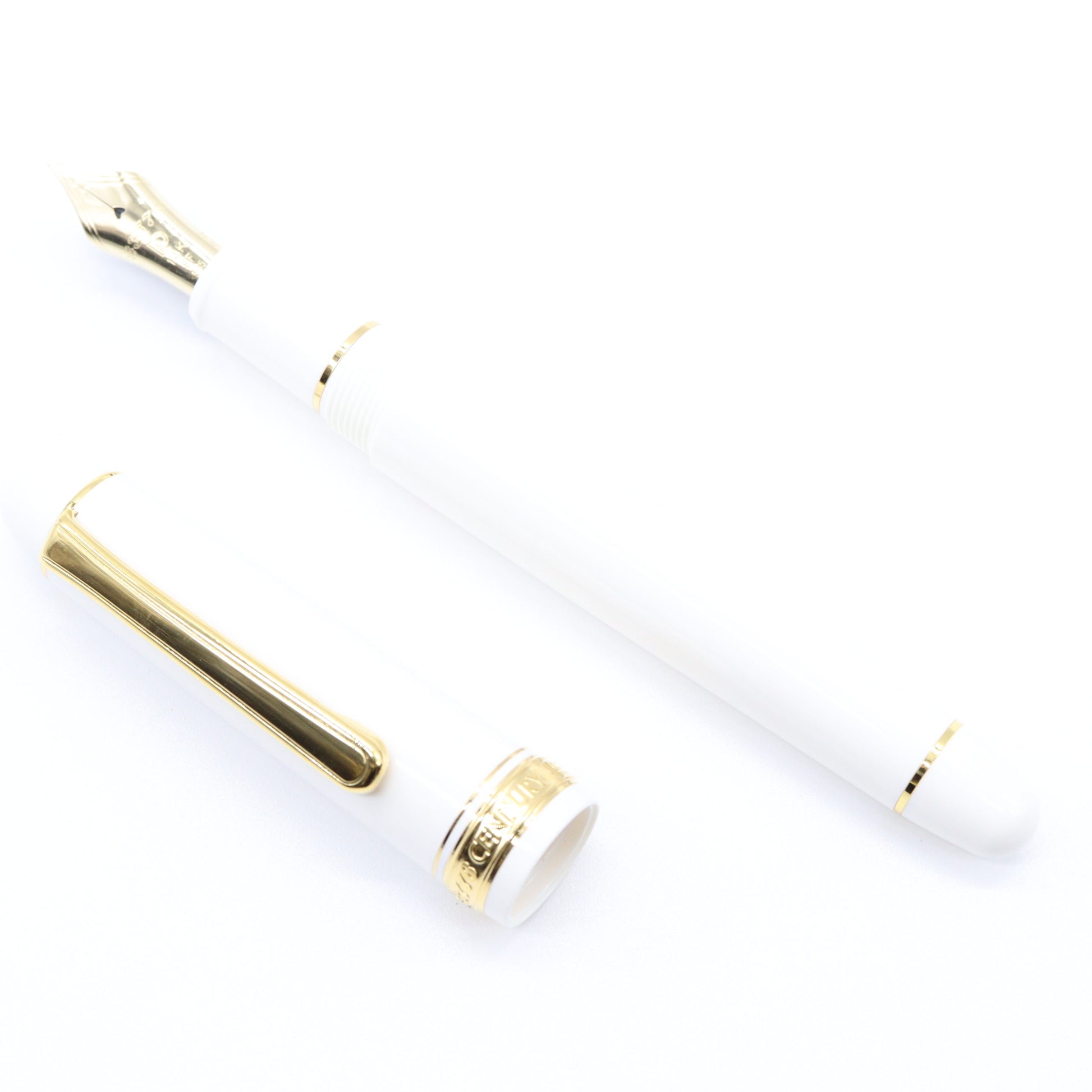 PLATINUM - #3776 Century Fountain Pen - Chenoceau White - Buchan's Kerrisdale Stationery