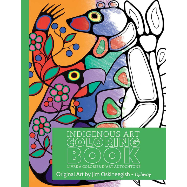 INDIGENOUS COLLECTION - Jim Oskineegish Coloring Book - Buchan's Kerrisdale Stationery