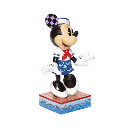 JIM SHORE - Disney Traditions "Minnie Mouse Sailor Personality" - Buchan's Kerrisdale Stationery